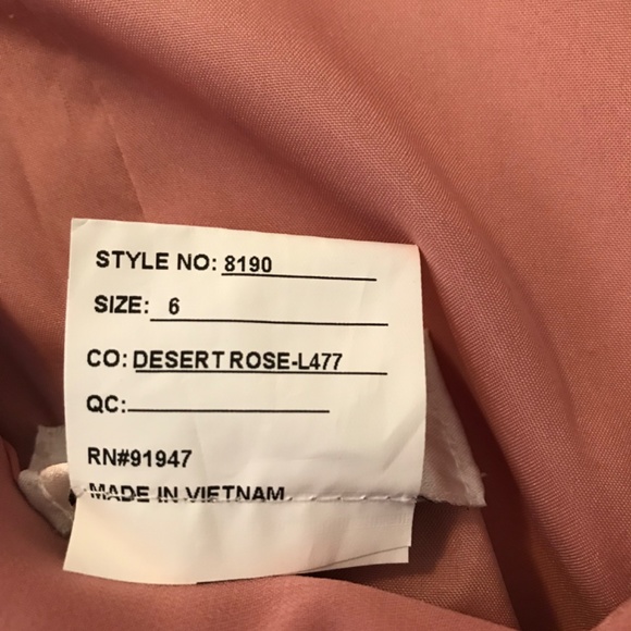 Dessy Social Bridesmaid Dress - Picture 5 of 7